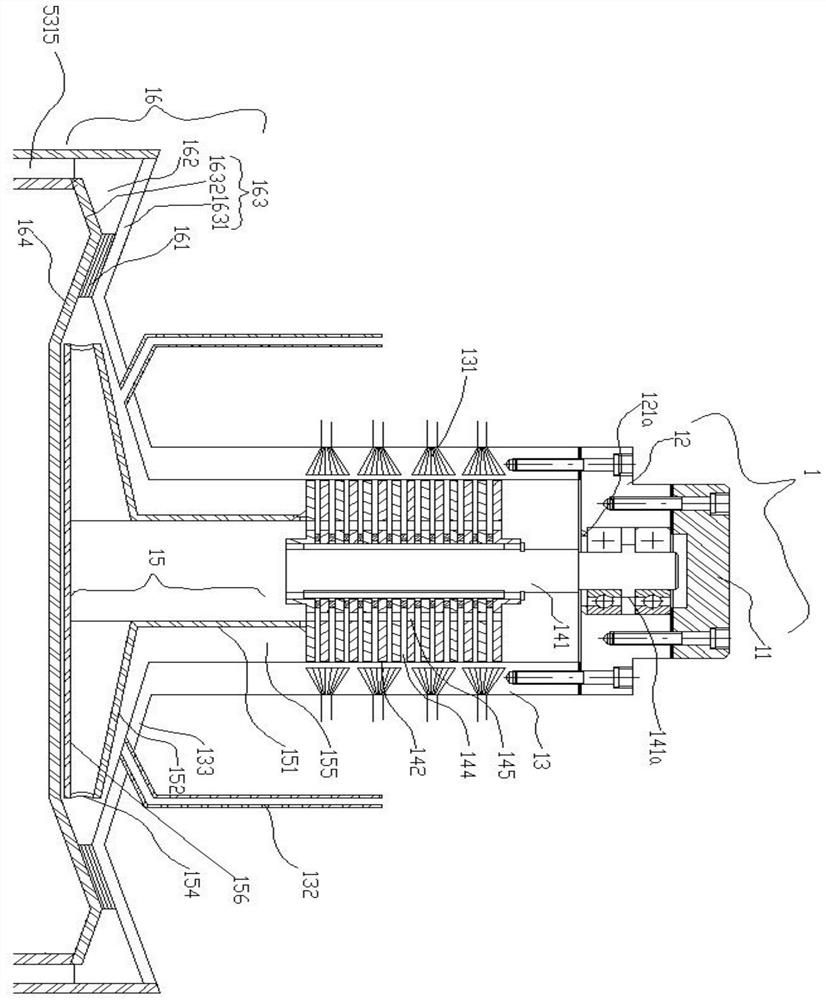 A jet atomization device and a flotation device having the same