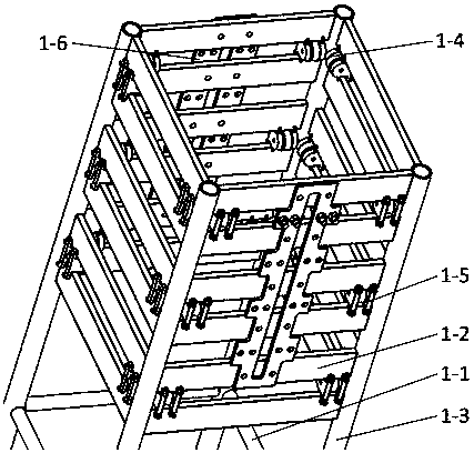 Aerial work conveying scaling ladder device