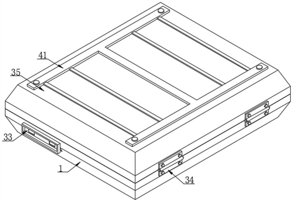 Practical training device convenient to assemble and used for vocational skill education training