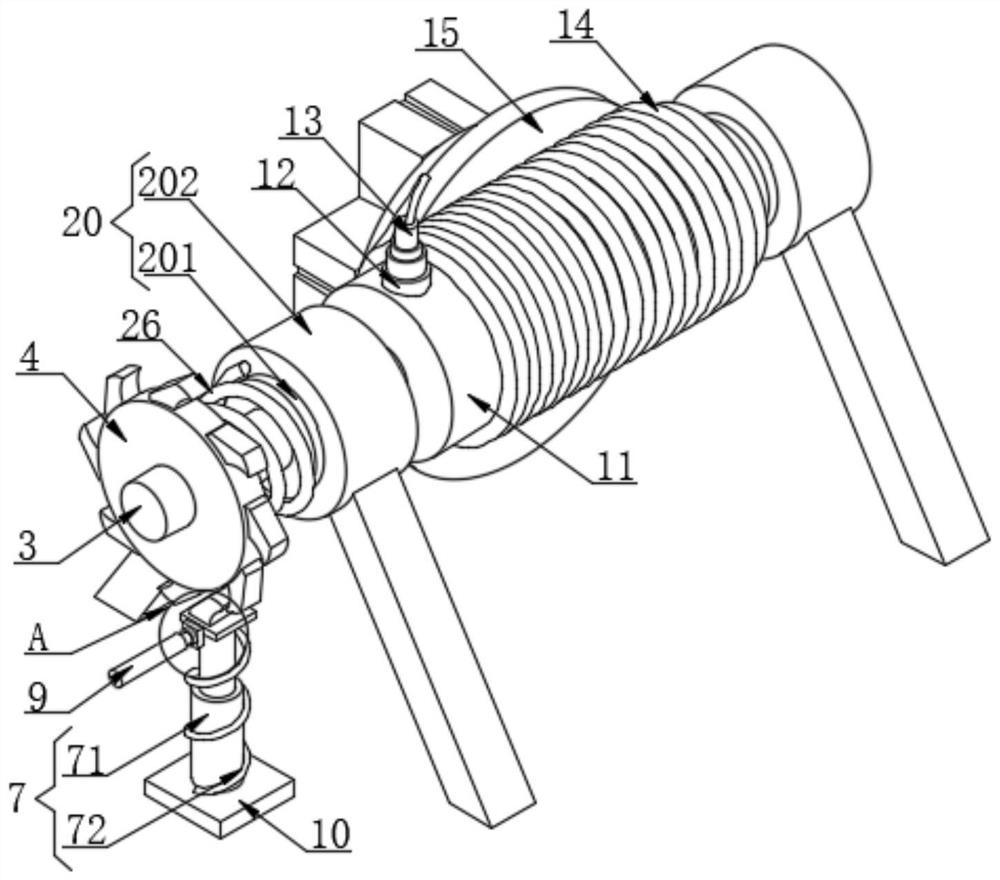 Practical training device convenient to assemble and used for vocational skill education training