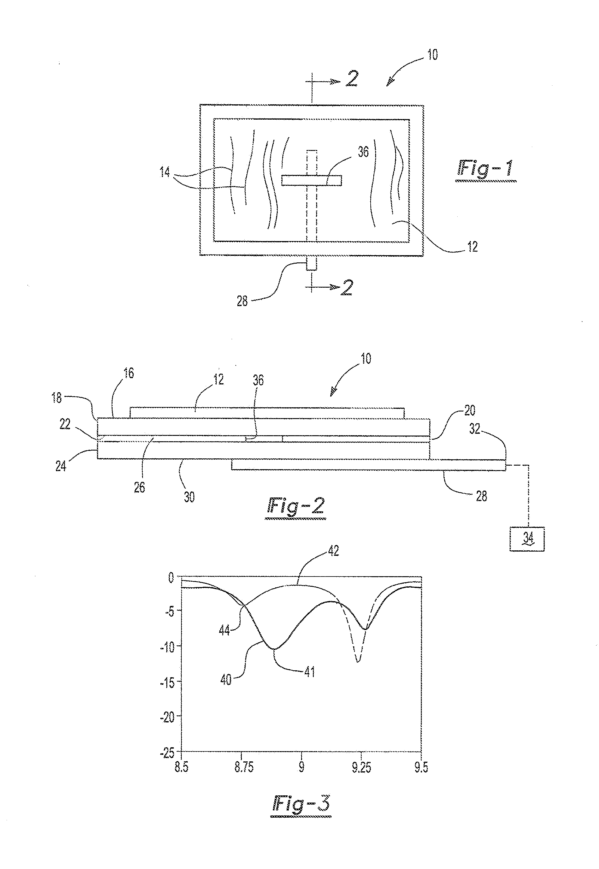 Radio frequency anisotropic patch antenna and polarization selective surface