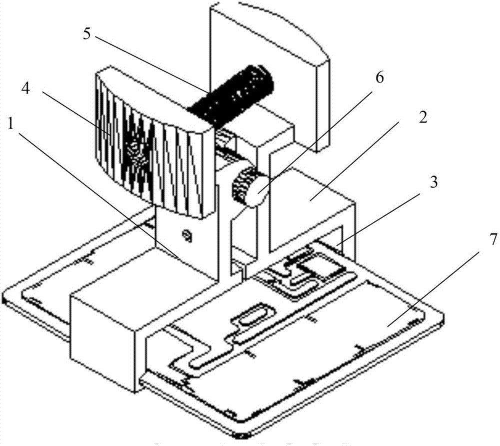 Device used for picking and placing IGBT lining plate