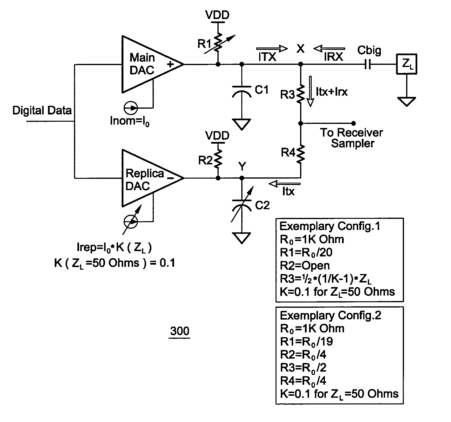 Method, device and system for output impedance calibration that invariably maximizes hybrid performance