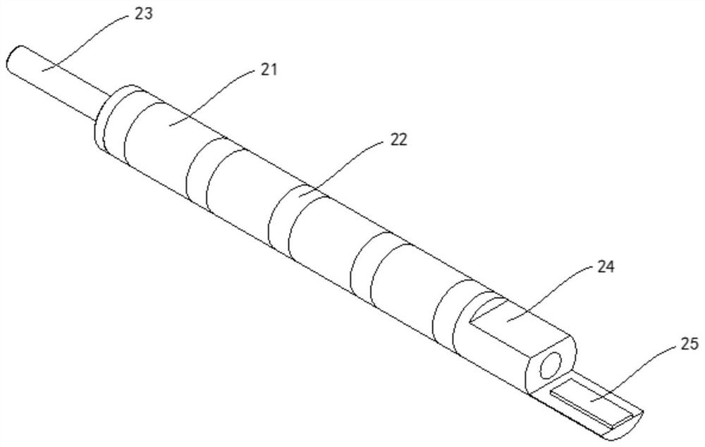 A tubular linear motor mover