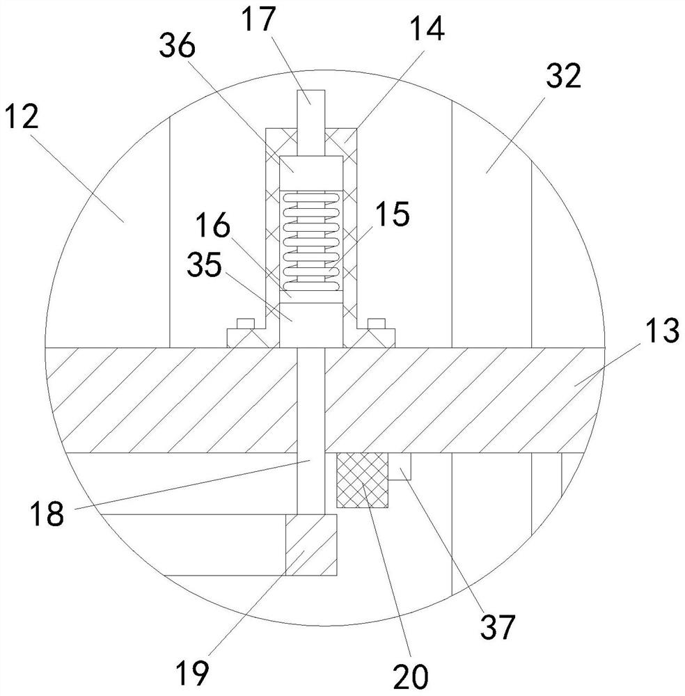 Detection device for high-pressure sealing ring