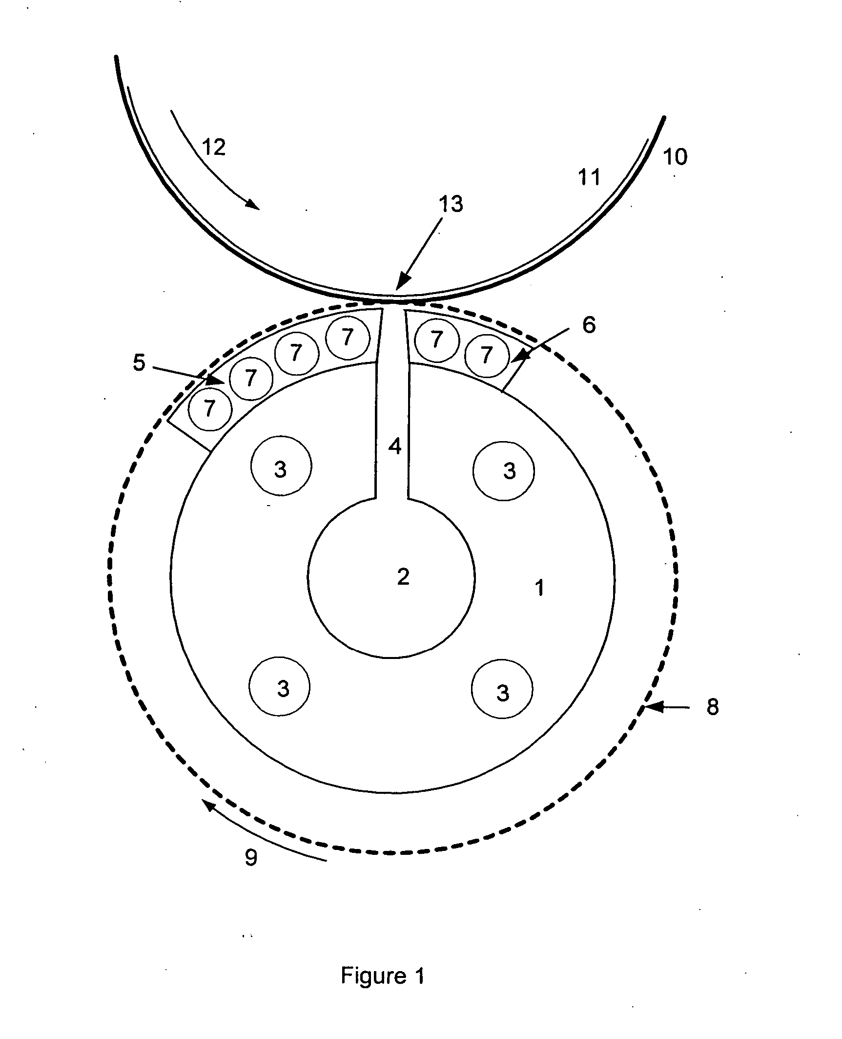 Method for applying liquid, pasty or plastic substances to a substrate