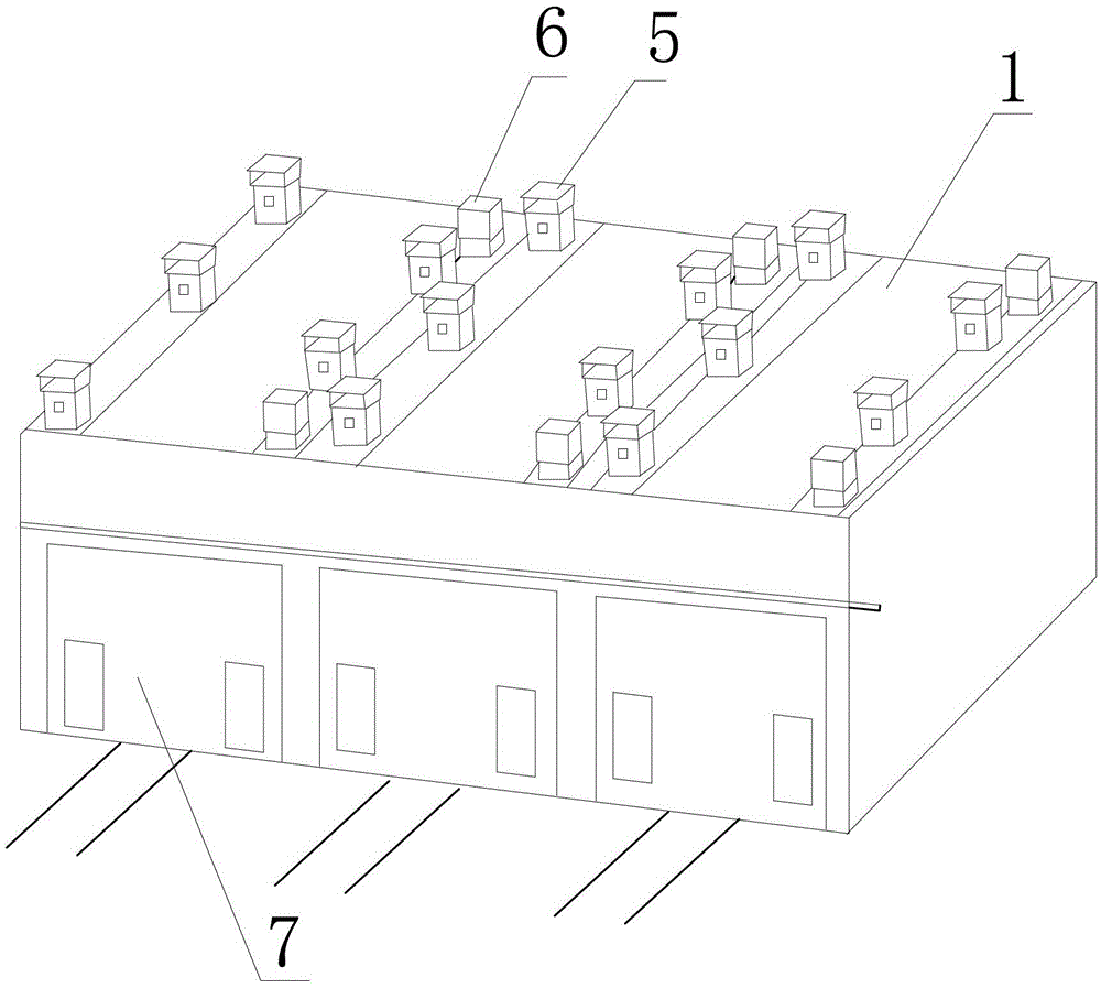 A fast drying kiln for soft wood and its drying method