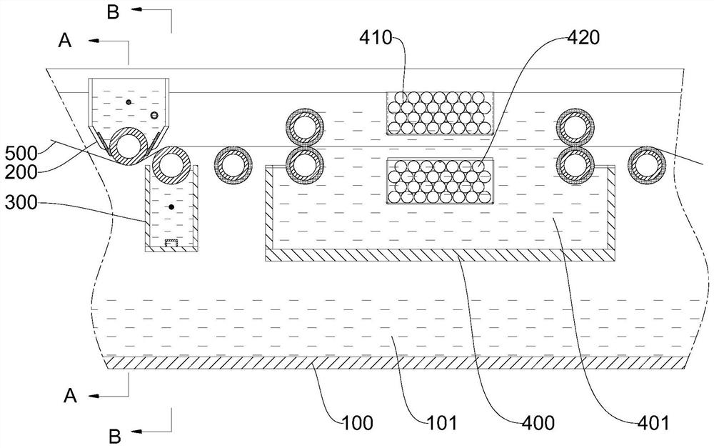 A device and method for preventing copper plating of conductive rollers
