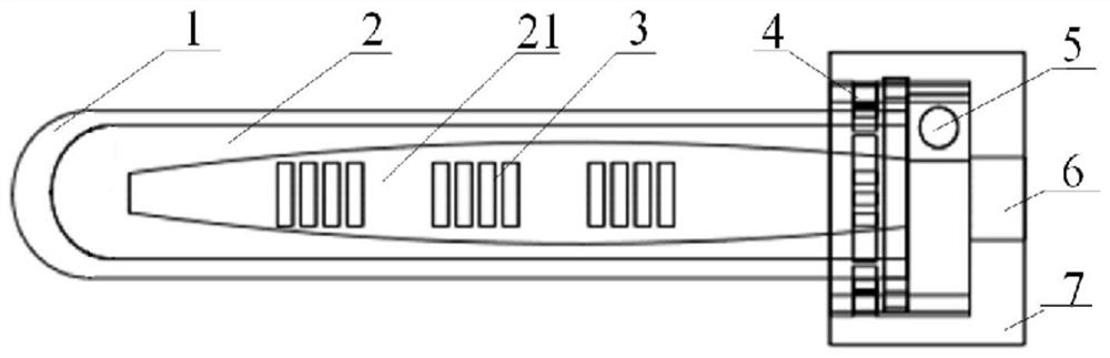 An air-driven soft finger with embedded vision