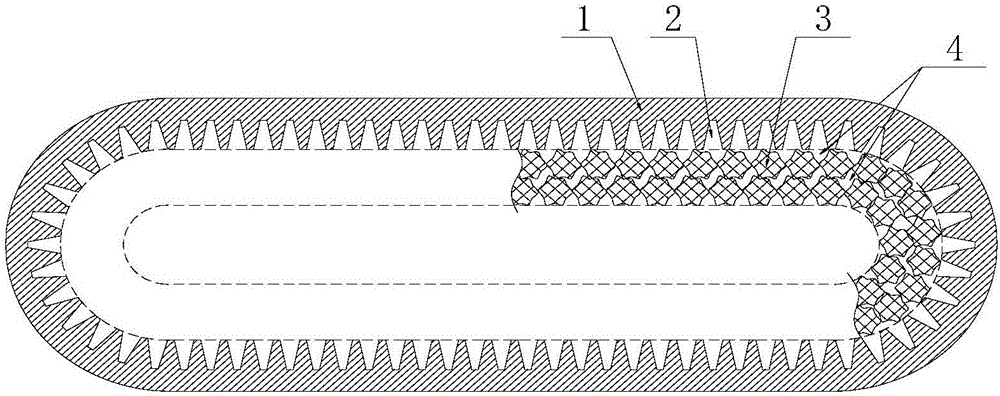 Villous fin fiber composite groove type special-shaped heat pipe and manufacturing method thereof