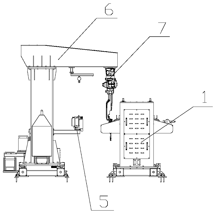 Frame robot welding system