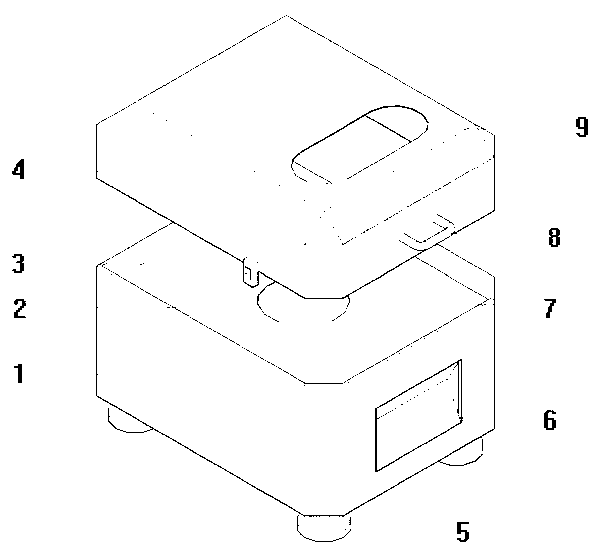 Solder paste stirrer housing