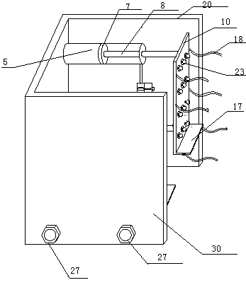 Functional exerciser for lower limbs for bedridden persons