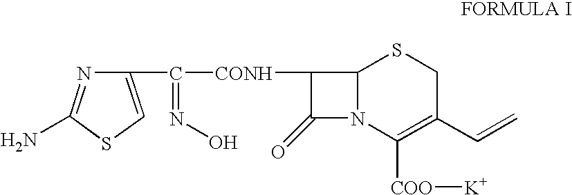 Crystalline cefdinir potassium dihydrate