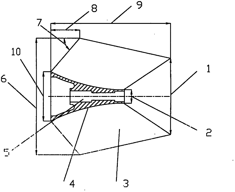Method for designing single-screw axial-flow pump impeller