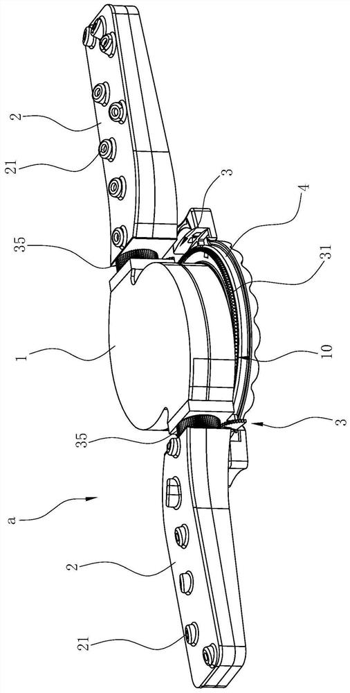 Spraying arm assembly and cleaning machine applying same