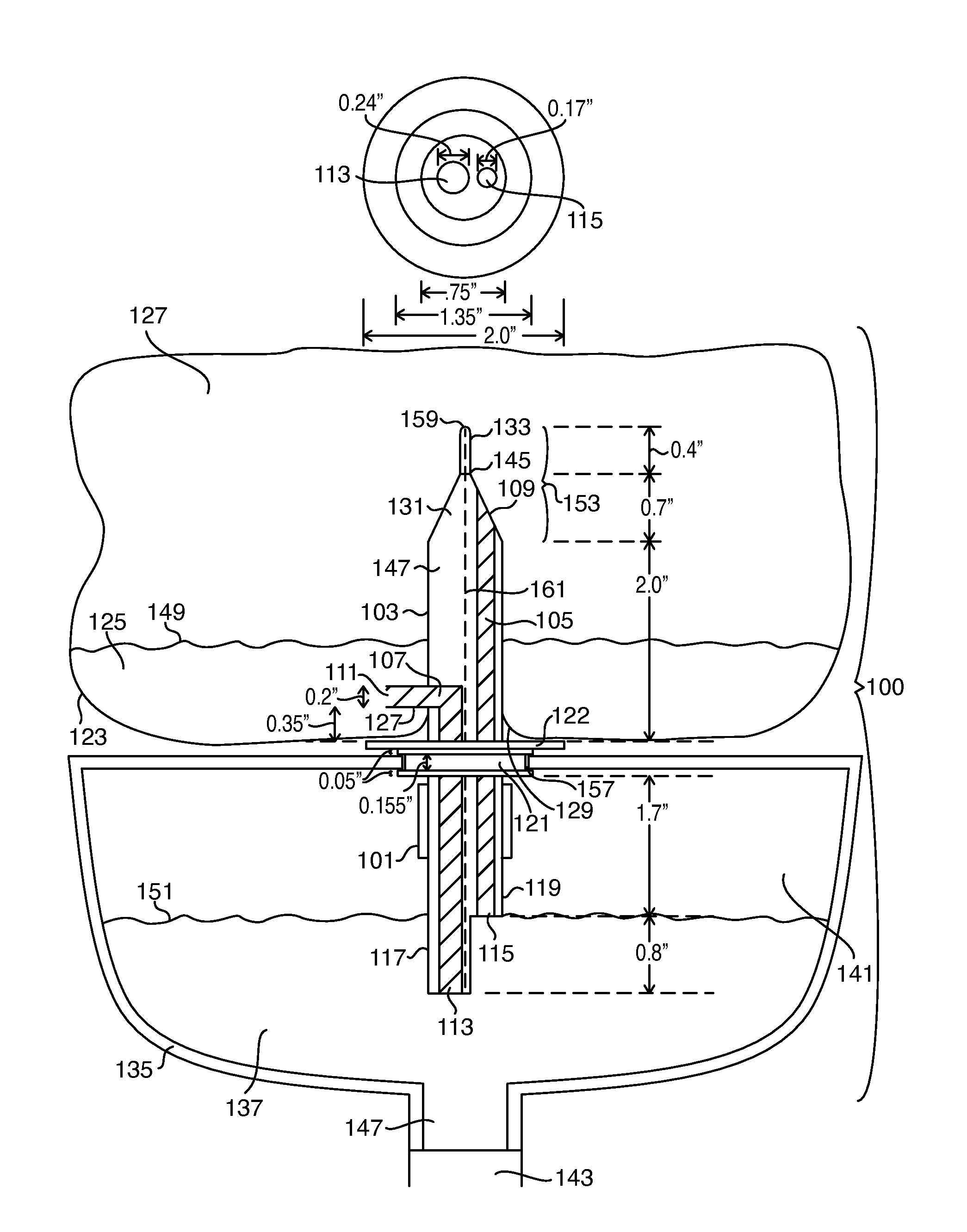 Multiple Channel Single Spike for a Liquid Dispensing System