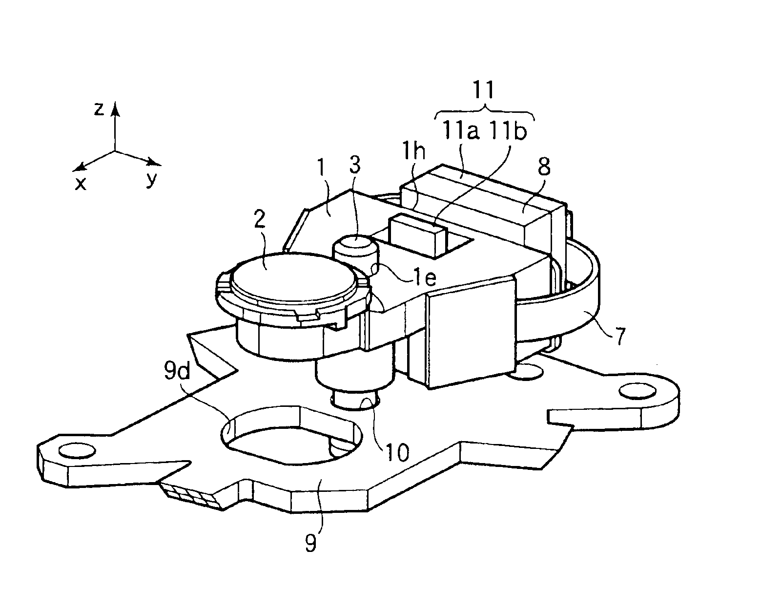 Objective lens driving apparatus