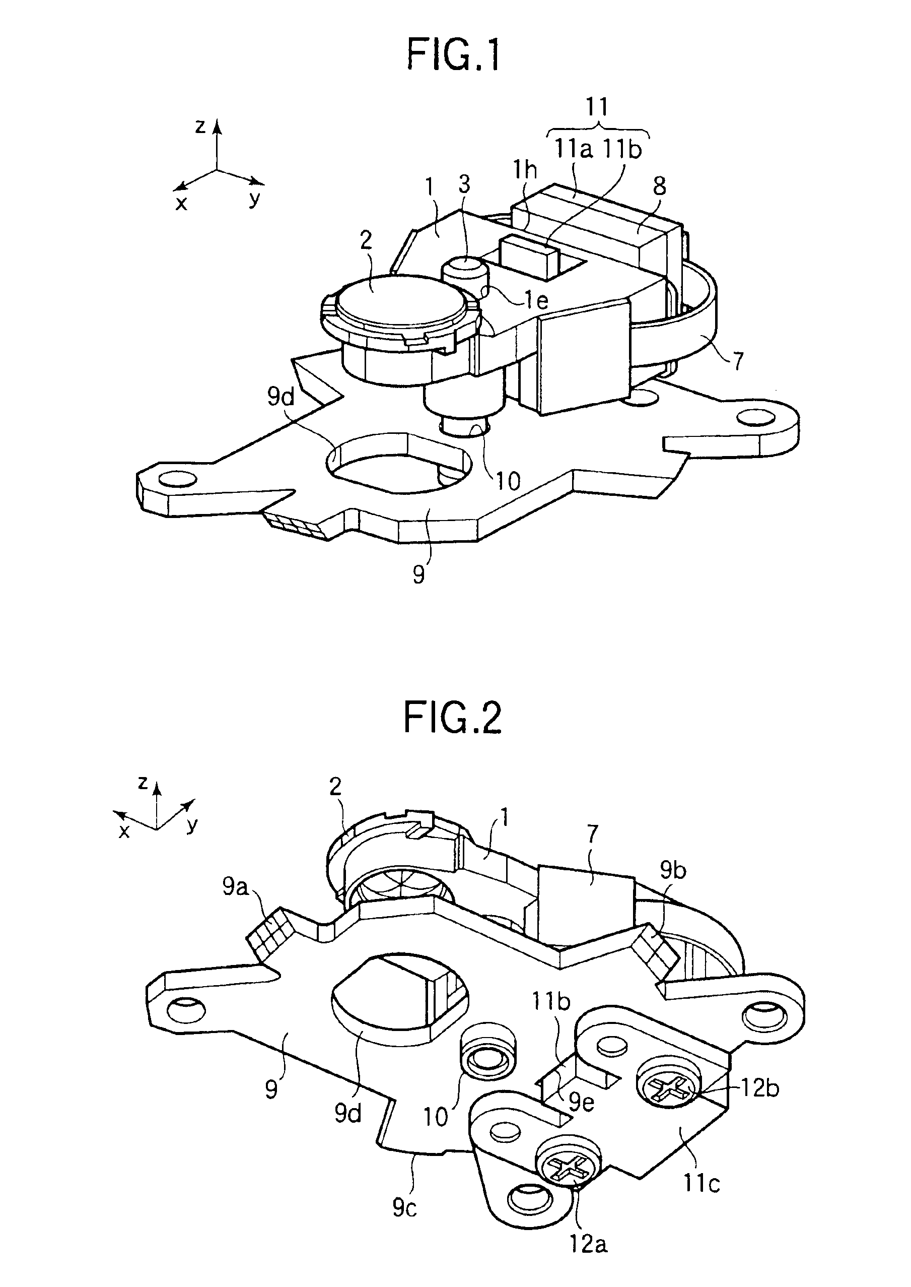 Objective lens driving apparatus