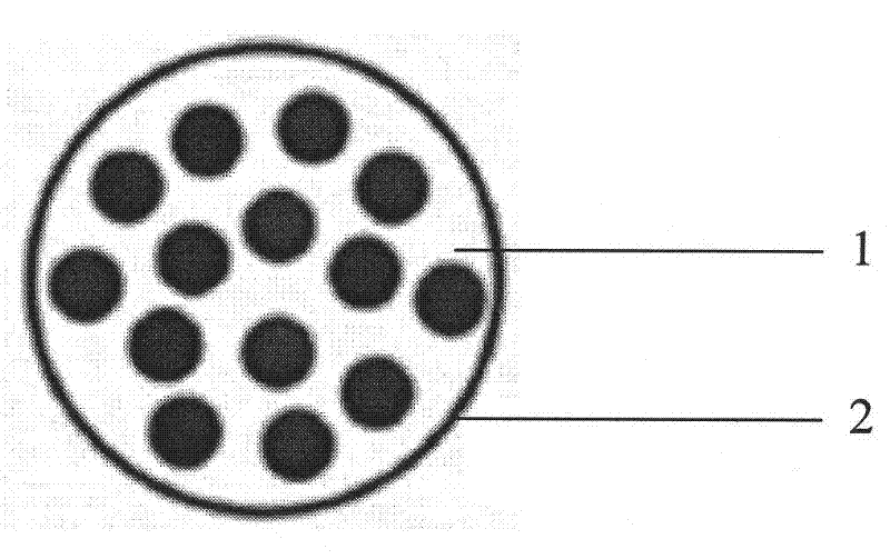 Polymethacrylic acid magnetic composite microspheres and preparation method thereof
