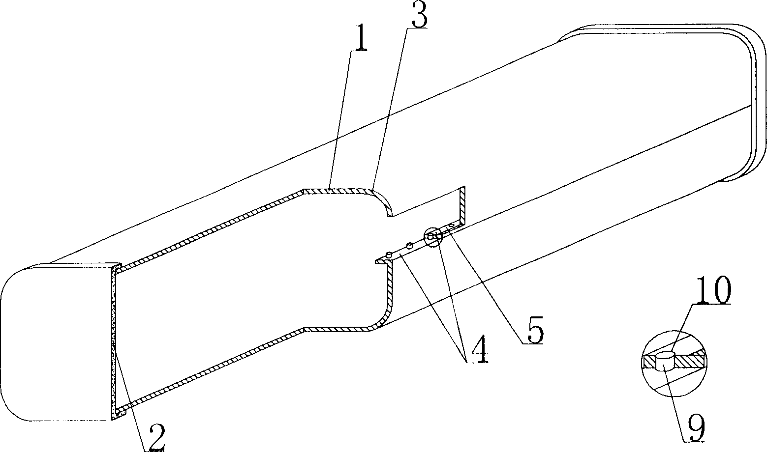 Plastic thin-wall tube