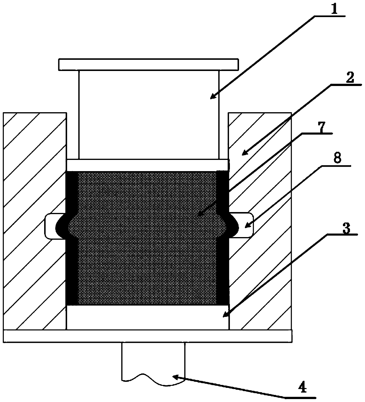 Method of forming thixotropic soft core of aluminum-steel bimetal member through composite forging