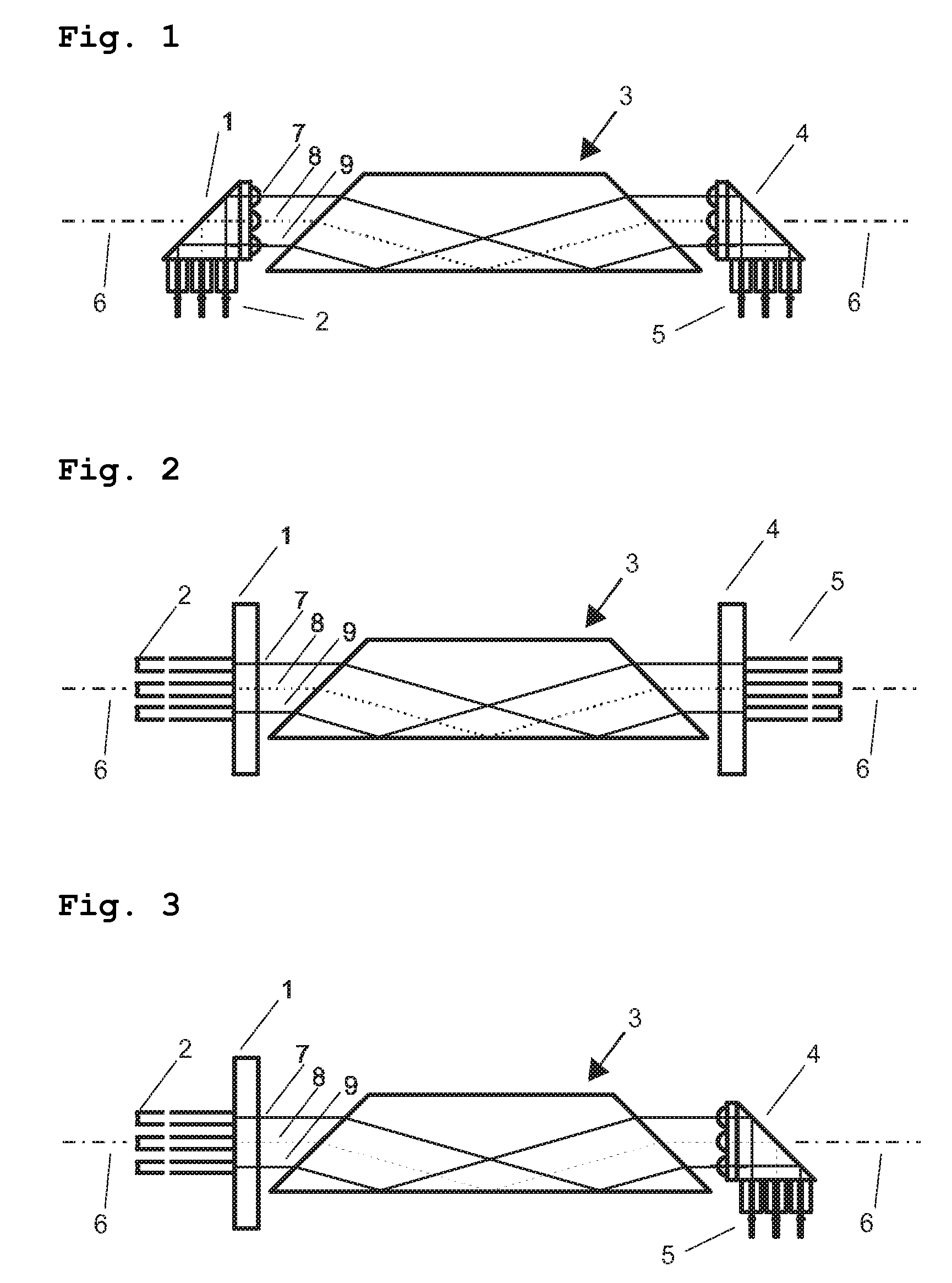 Optical rotating data transmission device of short overall length