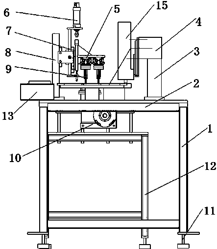 Automatic dispensing assembling machine of data cables