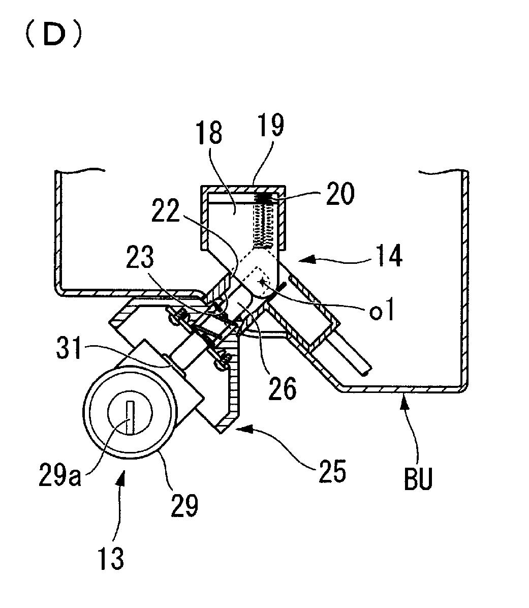 Battery unit connection structure of electric vehicle