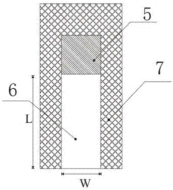 A radioactive source search device and search method