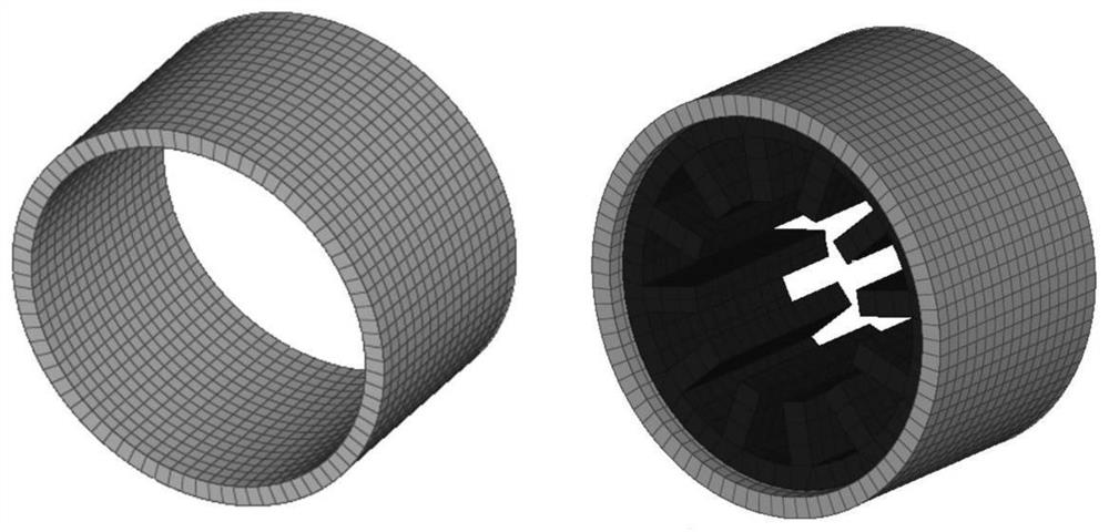 Vibration noise suppression method for bearingless switched reluctance motor