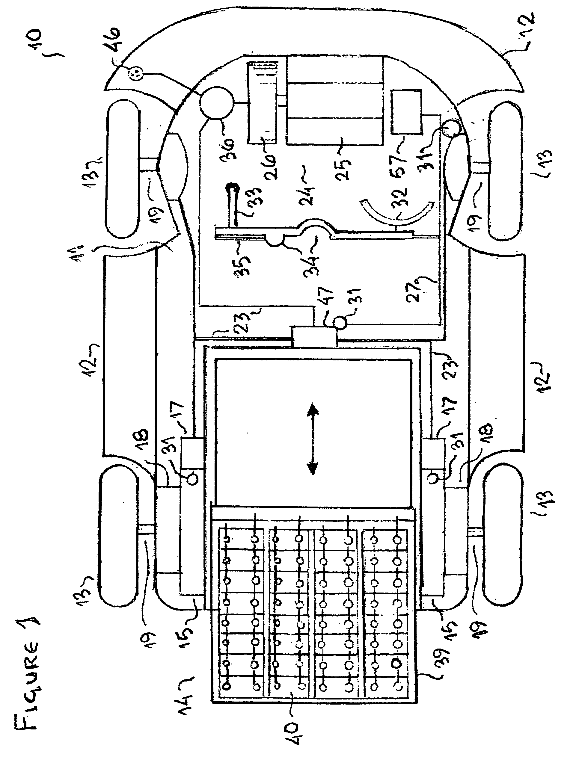 Direct current drive land vehicle