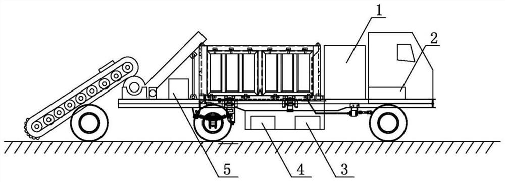 High-voltage control system of tunnel marine organism collecting vehicle