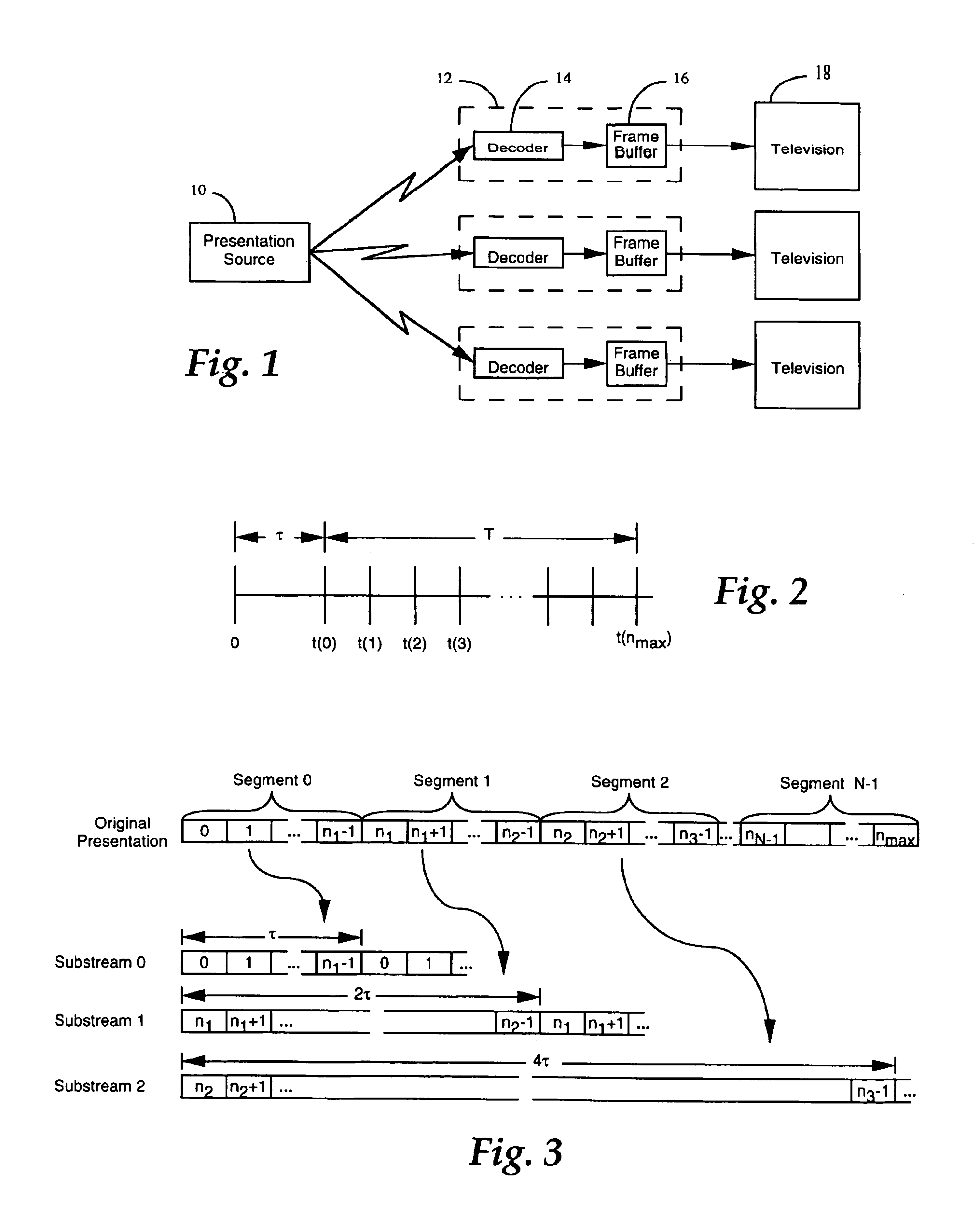 System and method for the broadcast dissemination of time-ordered data
