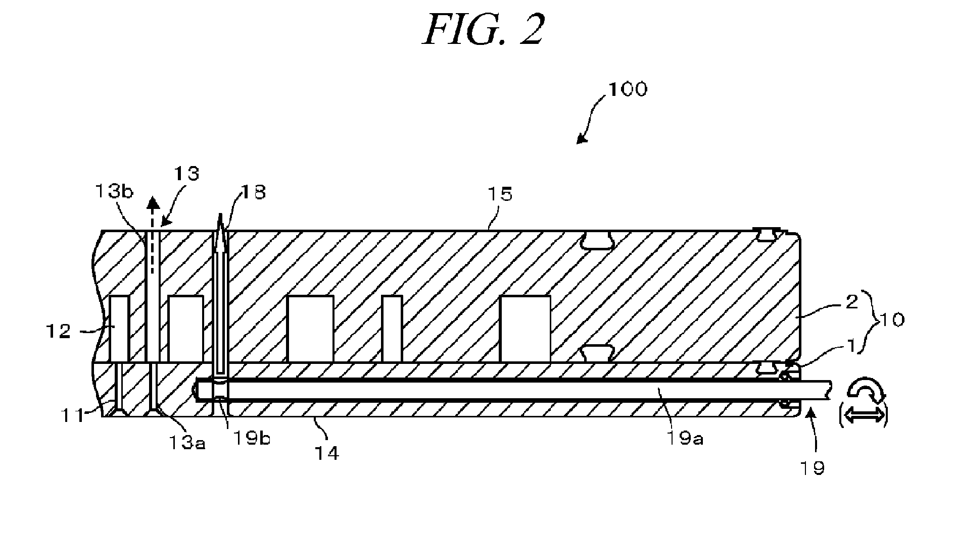 Plasma processing apparatus and shower head