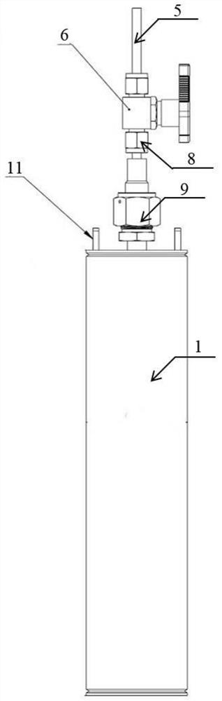 A method for simulating hydrogen production in the process of radioactive solid waste disposal