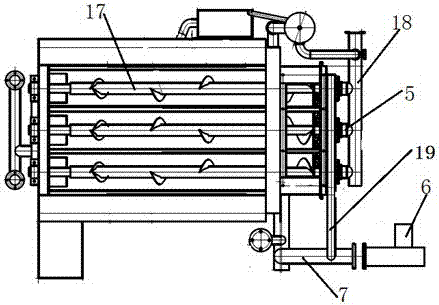 Large Dynamic Gasification Combustion Biomass Burner