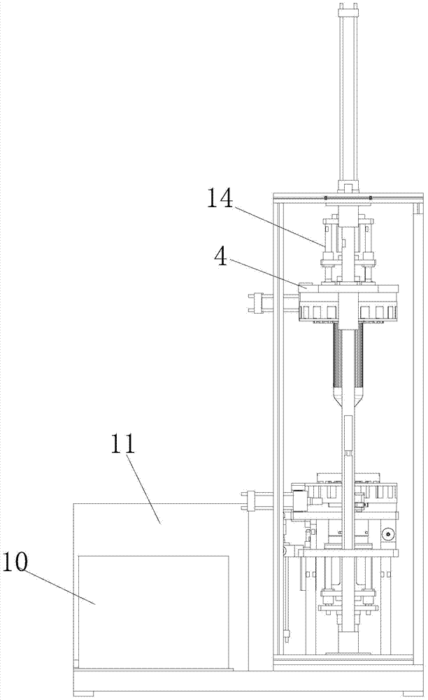 Motor stator shaping machine