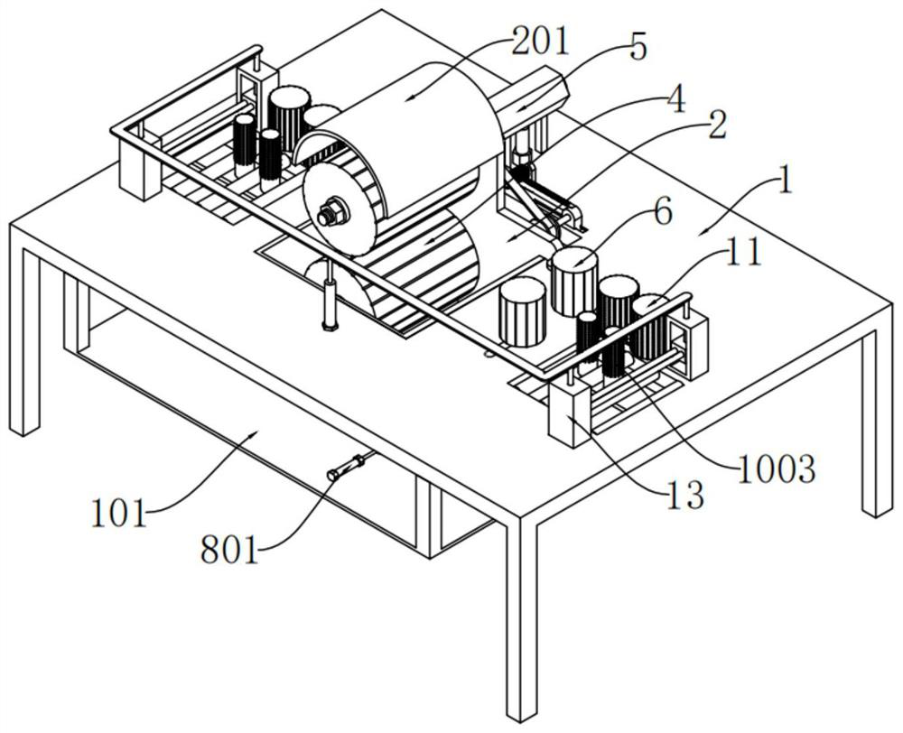 An automatic polishing device and its working method