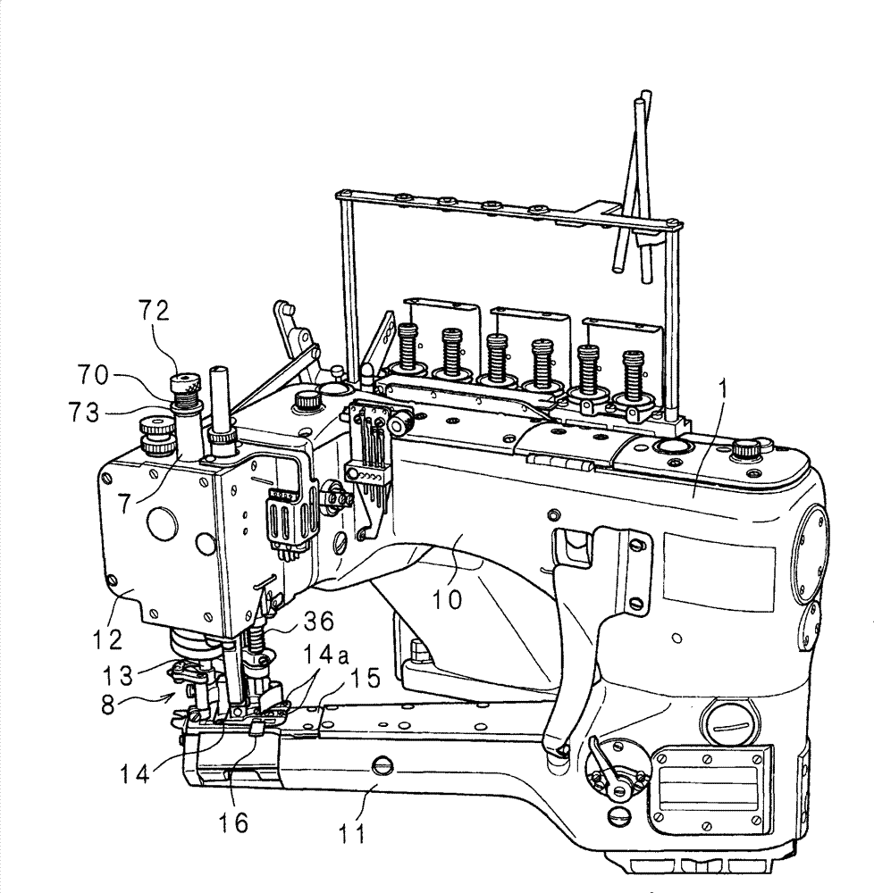 Driving device for cutter of sewing machine