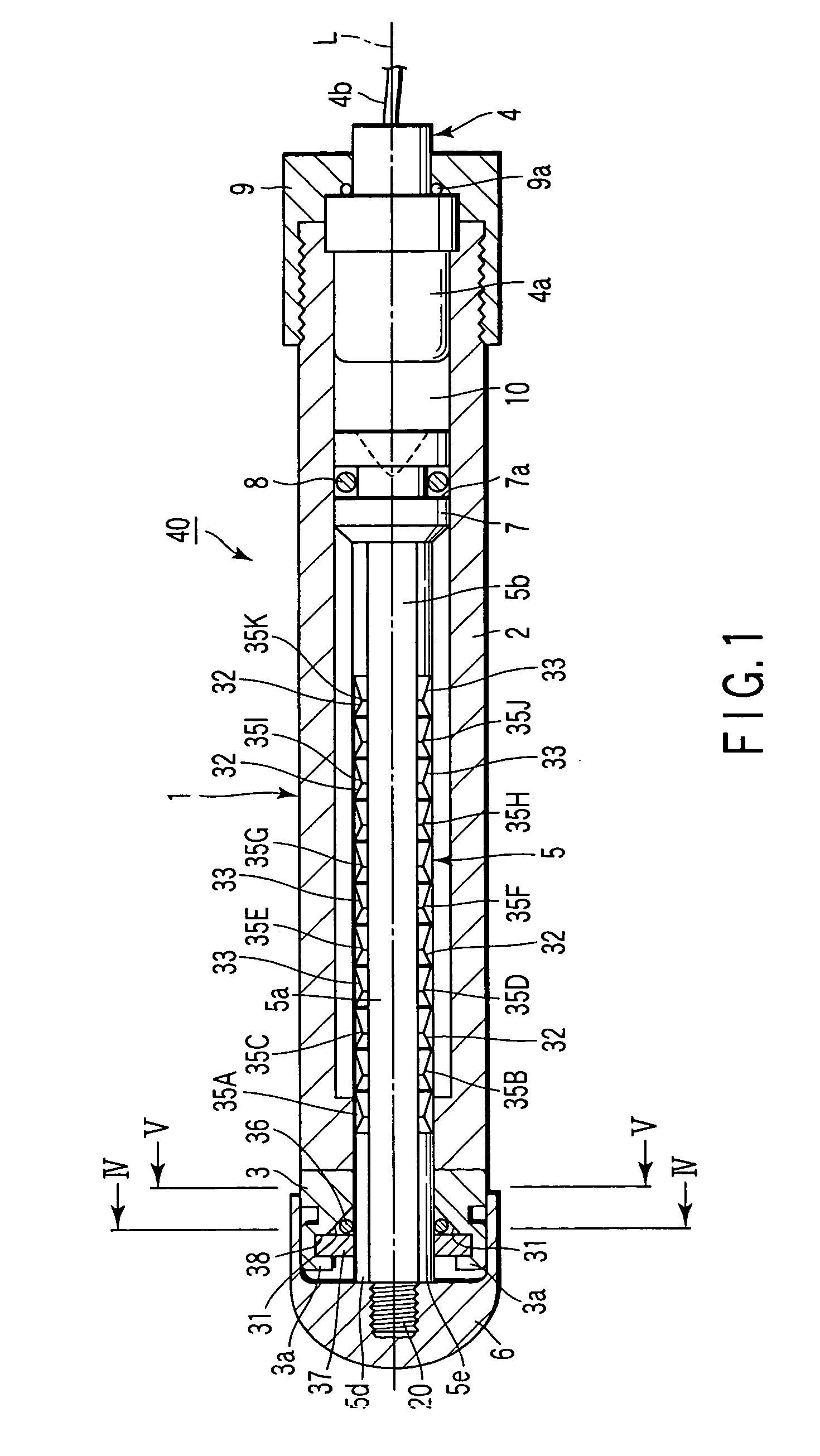Actuator provided with locking mechanism