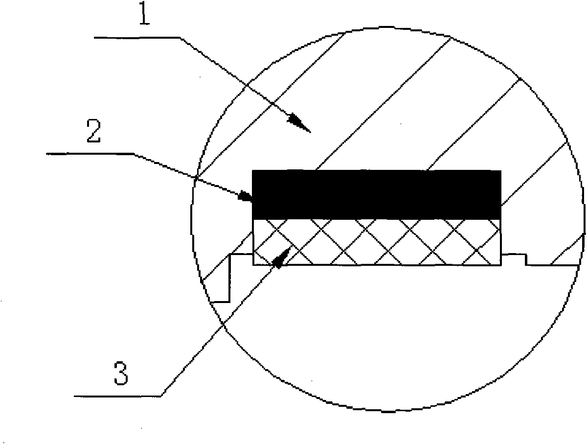 Laser cladding reinforcing process of motor central spindle