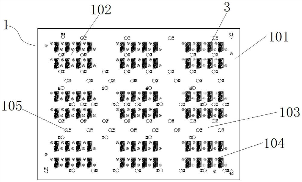 High-precision forming method for VCM flexible circuit board