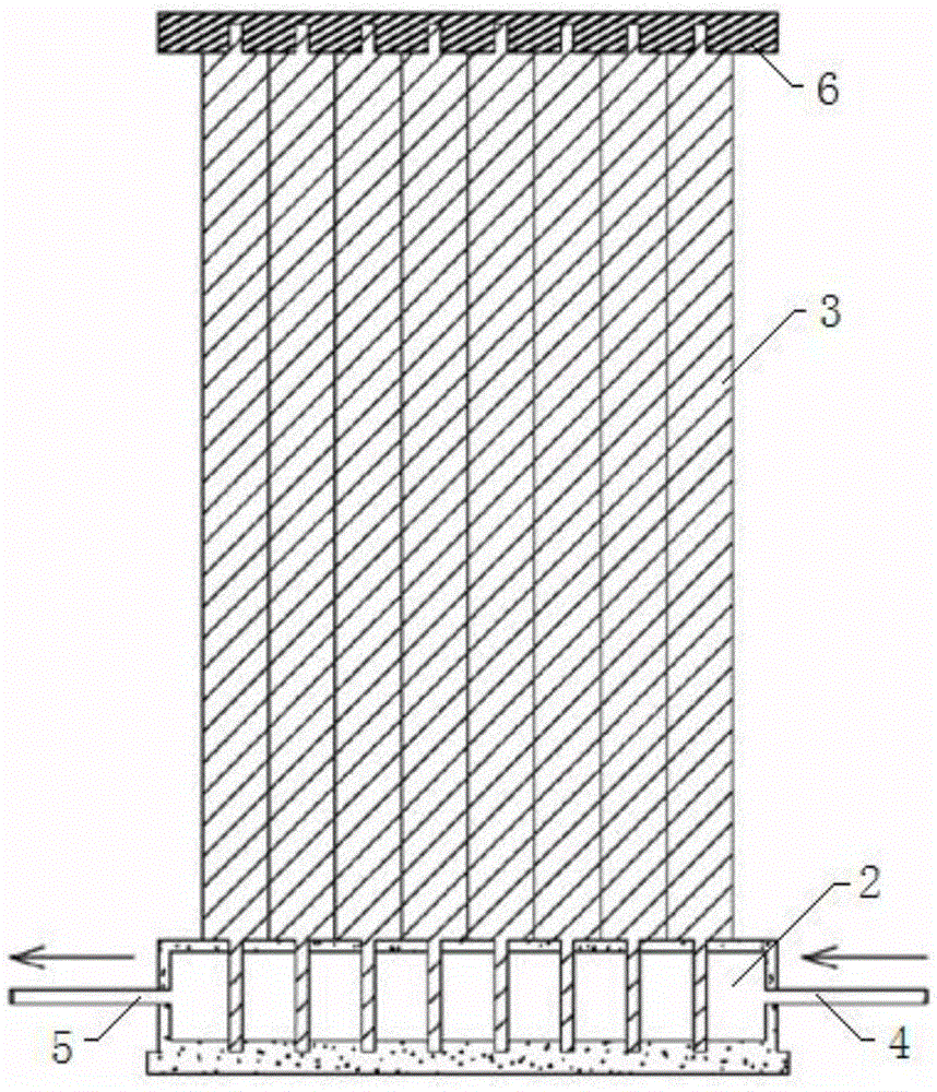 Sunshade device made of ceramic blades and preparation method of ceramic blades