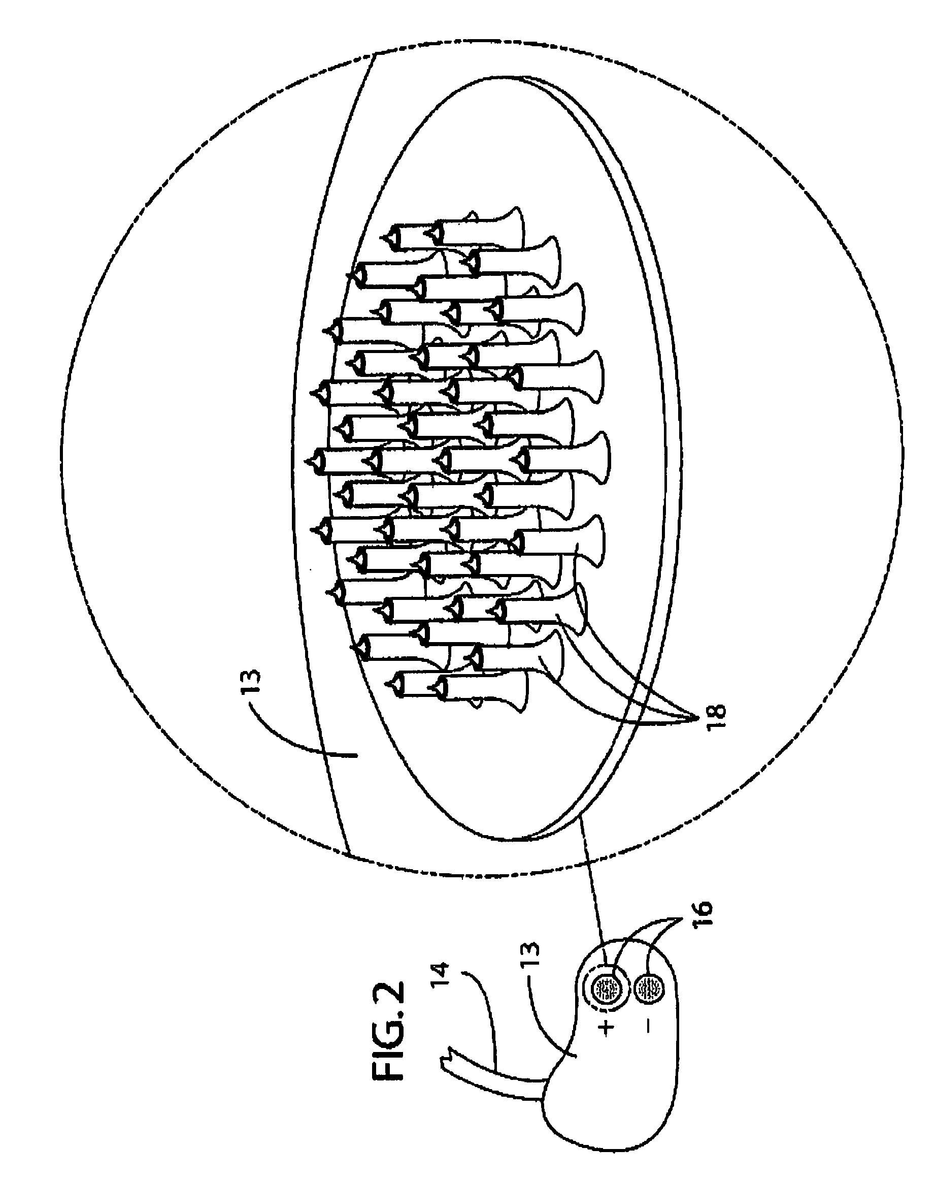 Non-invasive device and method for electrical stimulation of neural tissue