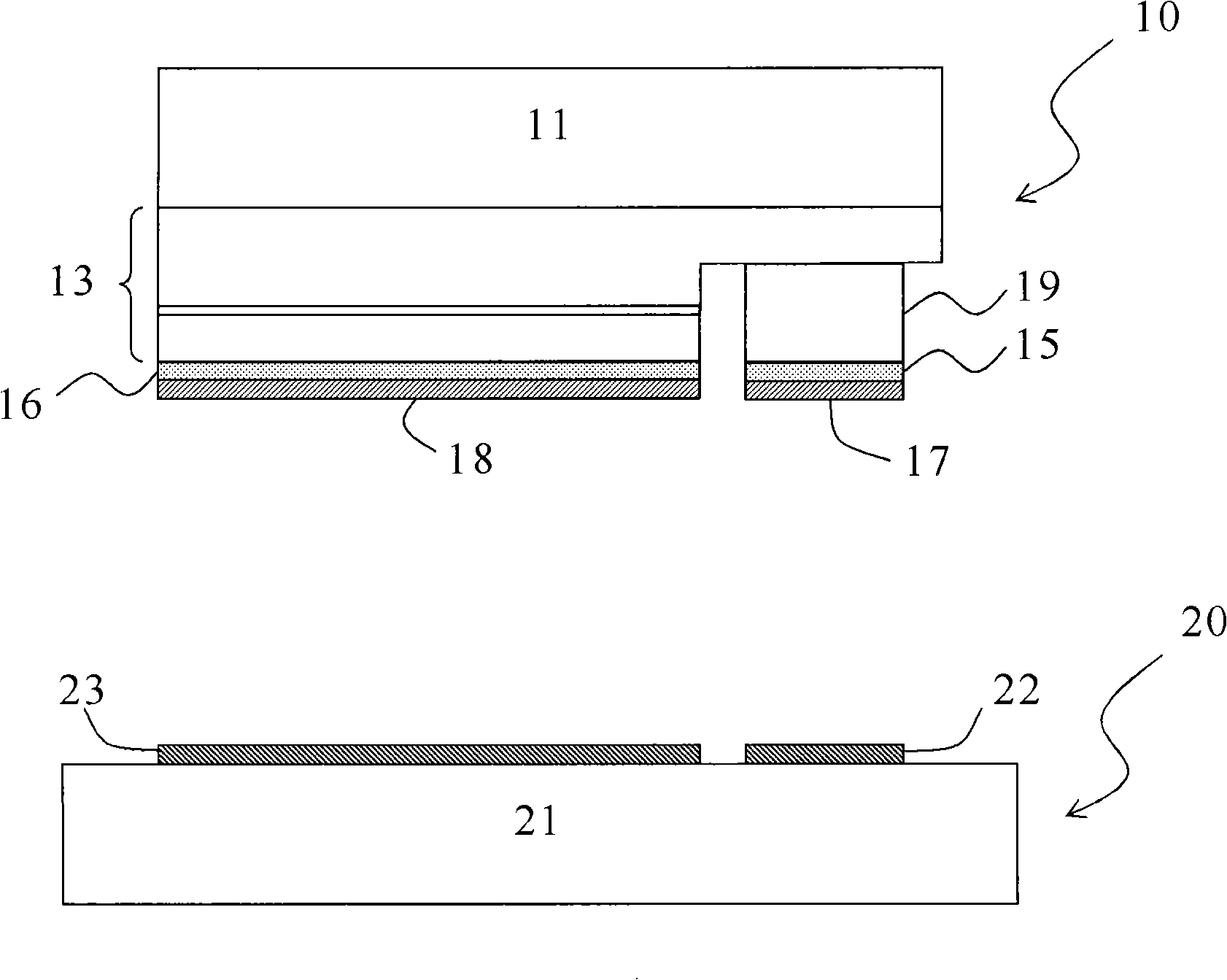 Light element device and method for manufacturing same