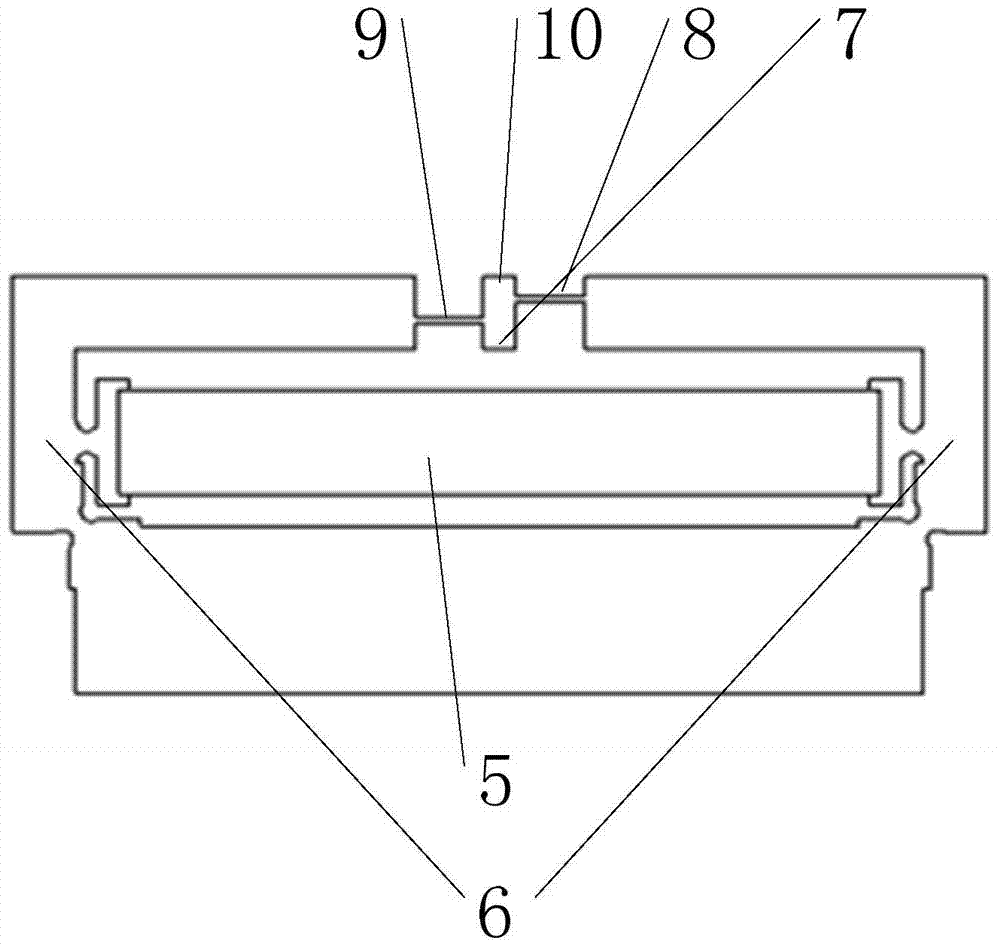 Control mechanism for rapid deflection reflection mirror with rotation center arranged at reflection surface and method thereof