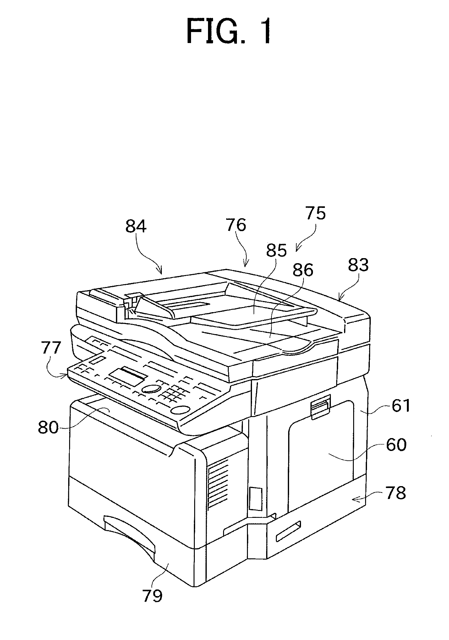 Image forming device with open/close cover and manual paper feeding tray