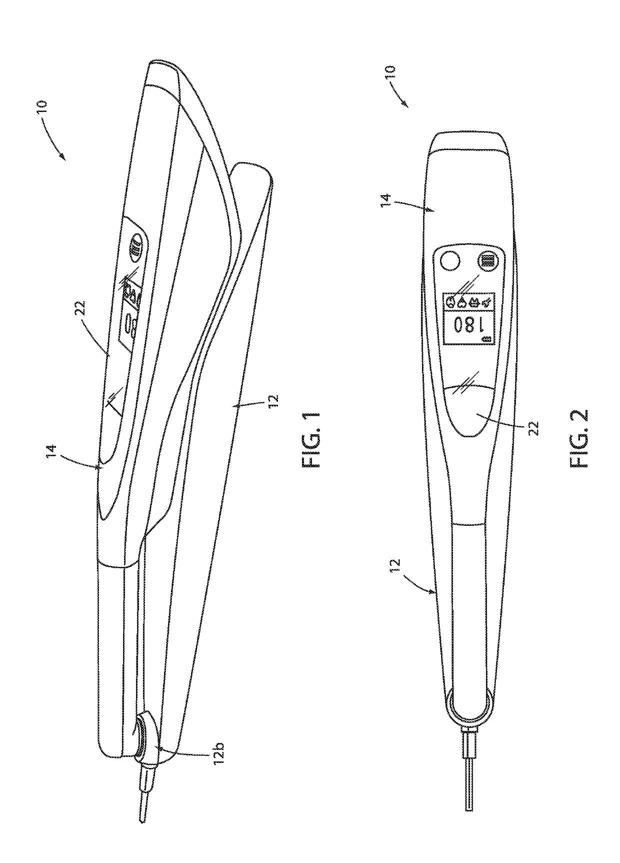 Curing light device assembly