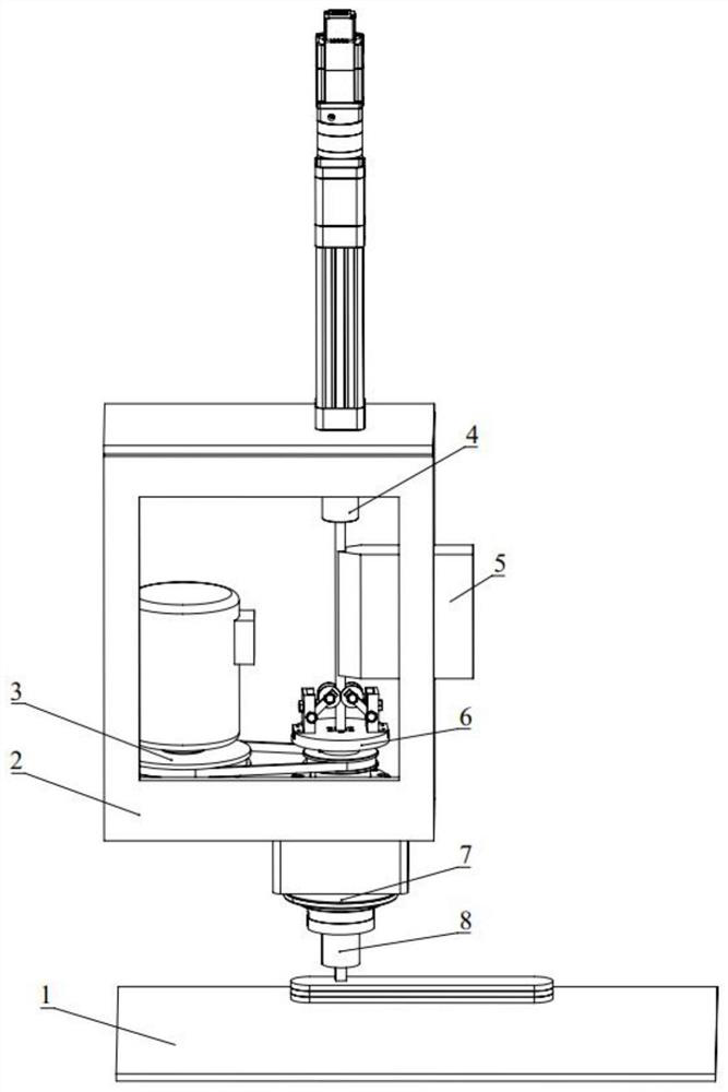 Bar stirring friction additive manufacturing device and method